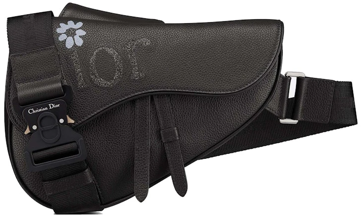 dior-x-erl-saddle-bag-black