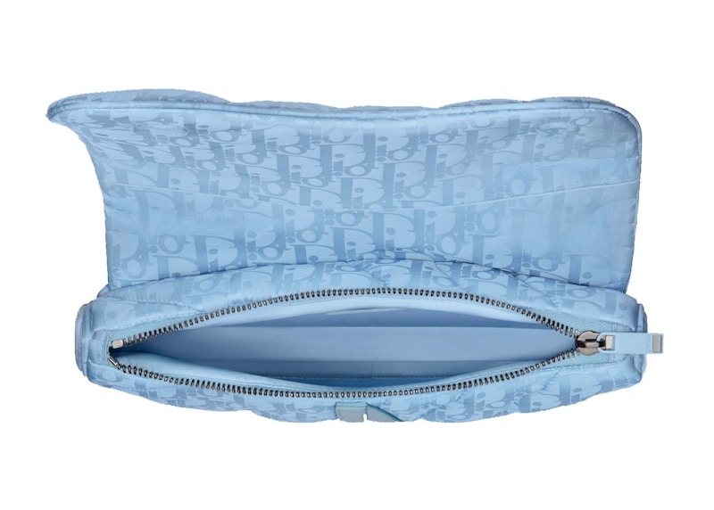 Order Dior x ERL 马鞍包 浅蓝色