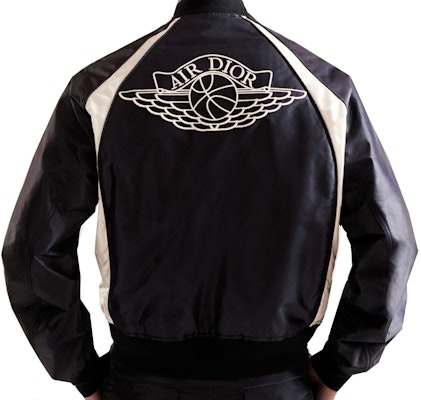 DIOR x ジョーダン カプセルコレクション メンズ ネイビーベースボールジャケット 033C401A4805-504 Buy DIOR x ジョーダン カプセルコレクション メンズ ネイビーベースボールジャケット 033C401A4805-504