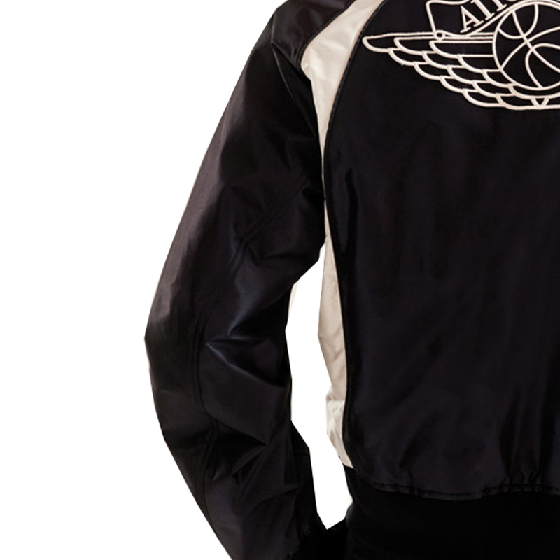 Details for DIOR x ジョーダン カプセルコレクション メンズ ネイビーベースボールジャケット 033C401A4805-504