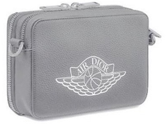 迪奥 x 乔丹 翅膀信使包 灰色 Buy 迪奥 x 乔丹 翅膀信使包 灰色