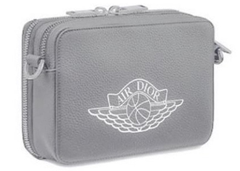 Dior x Jordan Wings Messenger Bag Grey Novelship