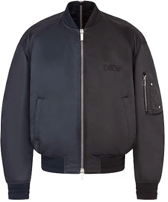 Dior x Judy Blame 藍黑雙面斜紋飛行夾克 043C430A4978-C589 Buy Dior x Judy Blame 藍黑雙面斜紋飛行夾克 043C430A4978-C589