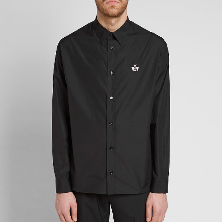 Dior KAWS Black Shirt with Pink Bee Embroidery 923C561W6044-984 圖 3