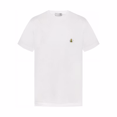 DIOR KAWS Logo Bee Cotton T-Shirt Seasonal Collection. 923J611W6041-082