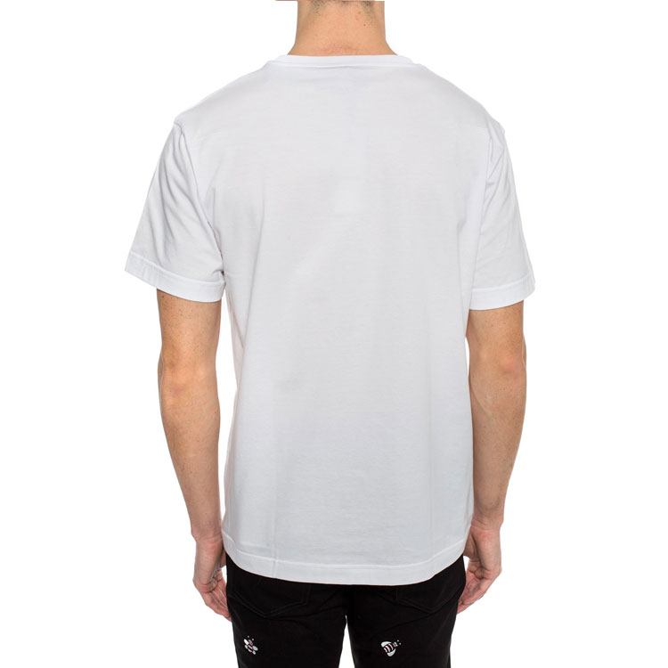 Shop DIOR x KAWS ロゴ ビー コットン Tシャツ シーズナル コレクション. 923J611W6041-082