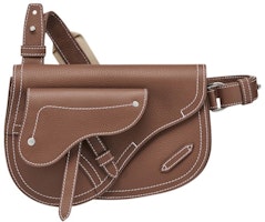Dior x Kaws Pouch Saddle Brown Dior x Kaws Pouch Saddle Brown