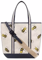 Dior x Kaws Tote Cotton Beige Navy Dior x Kaws Tote Cotton Beige Navy