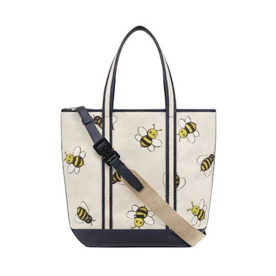 Dior x Kaws Tote Cotton Beige Navy