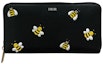 Buy 迪奥 x Kaws 黄蜂图案黑色钱包