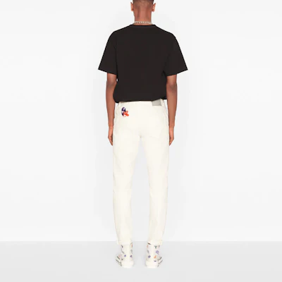 DIOR x Kenny FW21聯名款黑色寬鬆版圓領T恤合集版。 193J697A0677-C985 Details for DIOR x Kenny FW21聯名款黑色寬鬆版圓領T恤合集版。 193J697A0677-C985