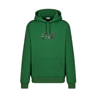 DIOR KENNY FW21 Oversized Green Hoodie Edition 193J688A0531-C679