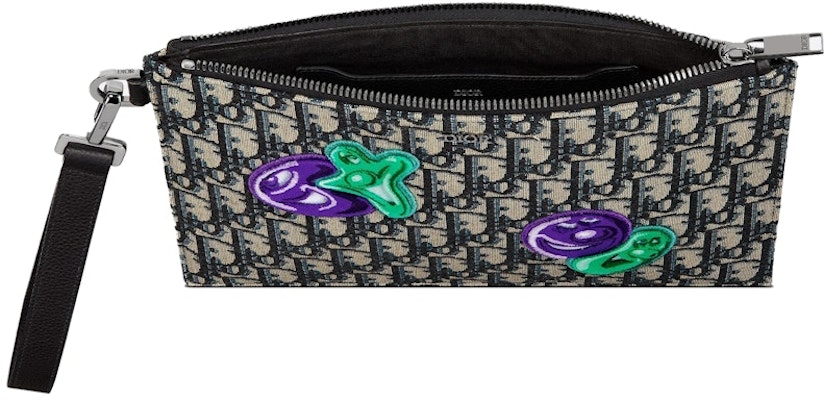 Dior x Kenny Scharf A5 Pouch Beige/Black Lookbook Dior x Kenny Scharf A5 Pouch Beige/Black