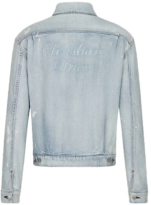 DIOR x Kenny Scharf Jaket Biru Lengan Panjang Single-Breasted. 013D481CY999-C585 Lookbook DIOR x Kenny Scharf Jaket Biru Lengan Panjang Single-Breasted. 013D481CY999-C585