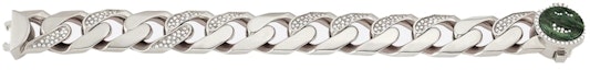 Order Dior x Kenny Scharf Bracelet Jade Stone Silver