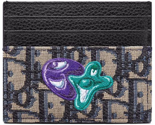 Dior x Kenny Scharf Card Holder Beige/Black Buy Dior x Kenny Scharf Card Holder Beige/Black