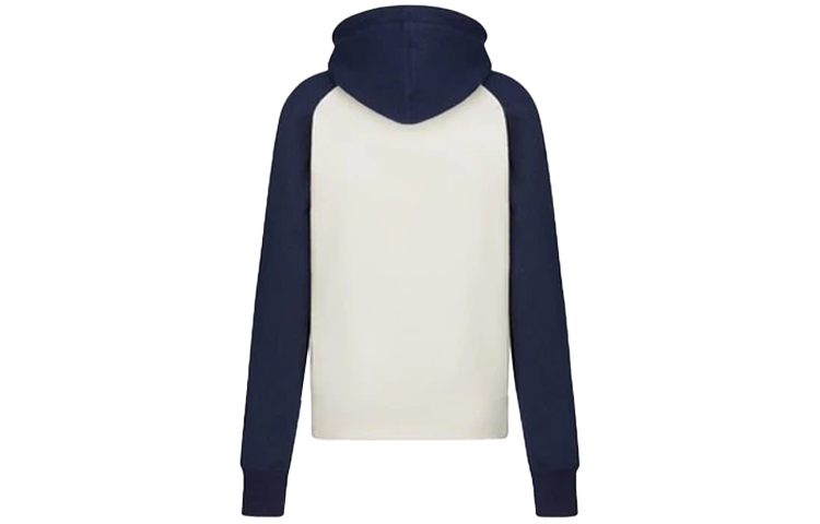 Lookbook ディオール x ケニー・シャーフ カラーブロック刺繍ロゴスウェットシャツ ホワイト 193J647A0687-C580