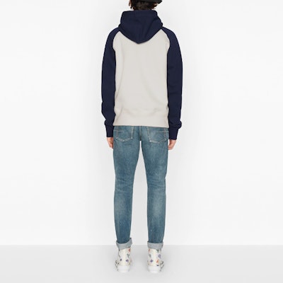 ディオール x ケニー・シャーフ カラーブロック刺繍ロゴスウェットシャツ ホワイト 193J647A0687-C580 Purchase ディオール x ケニー・シャーフ カラーブロック刺繍ロゴスウェットシャツ ホワイト 193J647A0687-C580