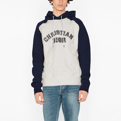 ディオール x ケニー・シャーフ カラーブロック刺繍ロゴスウェットシャツ ホワイト 193J647A0687-C580 Details for ディオール x ケニー・シャーフ カラーブロック刺繍ロゴスウェットシャツ ホワイト 193J647A0687-C580