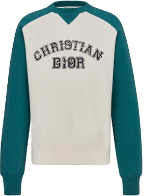 DIOR x Kenny Scharf FW21 刺繡拼色圓領衛衣 白色 193J636A0687-C680 Buy DIOR x Kenny Scharf FW21 刺繡拼色圓領衛衣 白色 193J636A0687-C680