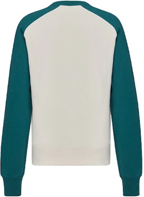 DIOR x Kenny Scharf FW21 刺繡拼色圓領衛衣 白色 193J636A0687-C680 Lookbook DIOR x Kenny Scharf FW21 刺繡拼色圓領衛衣 白色 193J636A0687-C680