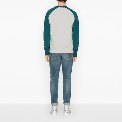 DIOR x Kenny Scharf FW21 刺繡拼色圓領衛衣 白色 193J636A0687-C680 Purchase DIOR x Kenny Scharf FW21 刺繡拼色圓領衛衣 白色 193J636A0687-C680