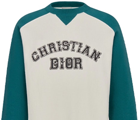 DIOR x Kenny Scharf FW21 刺繡拼色圓領衛衣 白色 193J636A0687-C680 Sizing DIOR x Kenny Scharf FW21 刺繡拼色圓領衛衣 白色 193J636A0687-C680