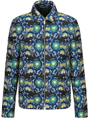 DIOR x KENNY SCHARF FW21 男士彩色拉链外套 花卉图案 193C252A5243-C985 Buy DIOR x KENNY SCHARF FW21 男士彩色拉链外套 花卉图案 193C252A5243-C985