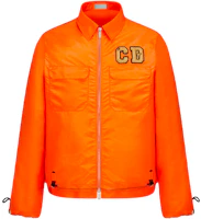 DIOR x Kenny Scharf FW21 Tech Canvas Zip Jacket Orange Collaboration 193C536A5149-C240 DIOR x Kenny Scharf FW21 Tech Canvas Zip Jacket Orange Collaboration 193C536A5149-C240