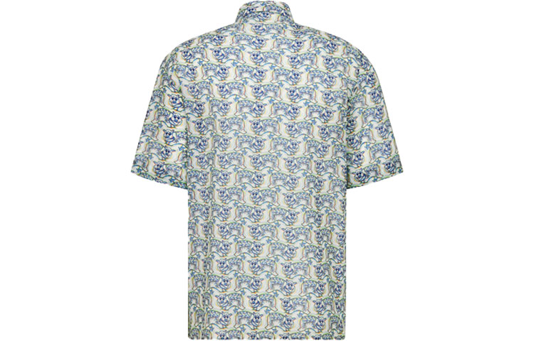 DIOR Kenny Scharf FW21 Zodiac Pig Graphic Cotton Shirt Multicolor Menswear 193C545B5262-C075 圖 3