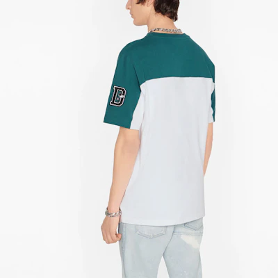 디올 x 케니 샤프 그린 컬러블록 니트 티. 193J646A0554-C680 Purchase 디올 x 케니 샤프 그린 컬러블록 니트 티. 193J646A0554-C680