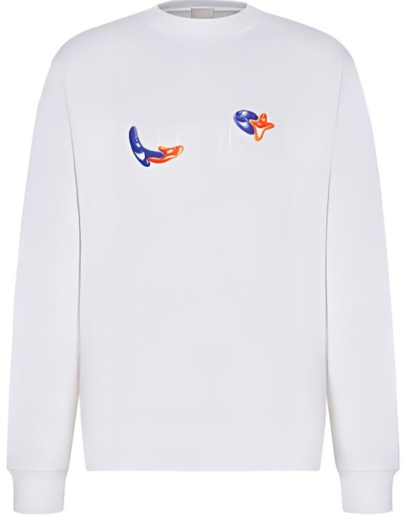 dior-x-kenny-scharf-letter-print-crewneck-sweatshirt-white-193-j687-b0531-c084