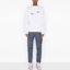 Purchase DIOR x ケニー・シャーフ ロゴプリント クルーネック スウェットシャツ ホワイト 193J687B0531-C084