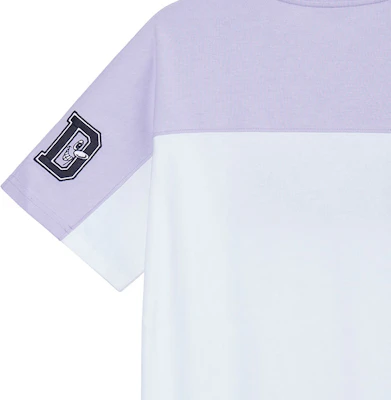 DIOR x Kenny Scharf Kaos Katun Logo Multicolor Putih. 193J646A0554-C880 3