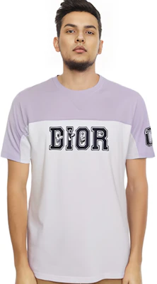 DIOR x Kenny Scharf Kaos Katun Logo Multicolor Putih. 193J646A0554-C880 Details for DIOR x Kenny Scharf Kaos Katun Logo Multicolor Putih. 193J646A0554-C880