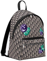 Mochila Dior x Kenny Scharf Rider Beige/Negra Order Mochila Dior x Kenny Scharf Rider Beige/Negra