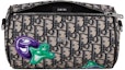 Lookbook Dior x Kenny Scharf Roller Messenger Bag Beige/Black
