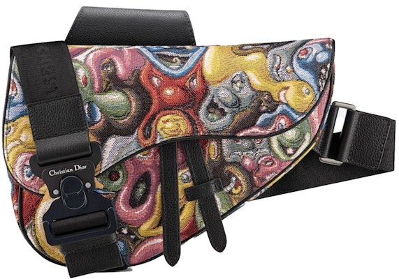 Dior x Kenny Scharf Saddle Bag Multicolor Order Dior x Kenny Scharf Saddle Bag Multicolor