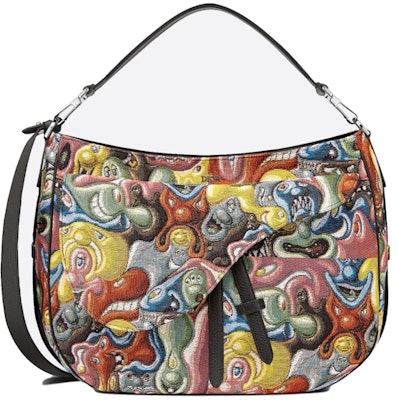 Dior x Kenny Scharf Saddle Soft Bag Multicolor Buy Dior x Kenny Scharf Saddle Soft Bag Multicolor
