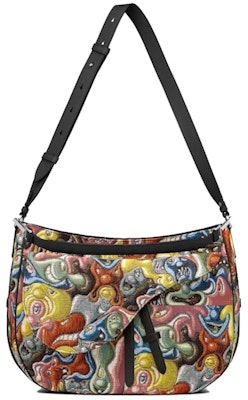 Dior x Kenny Scharf Saddle Soft Bag Multicolor Lookbook Dior x Kenny Scharf Saddle Soft Bag Multicolor