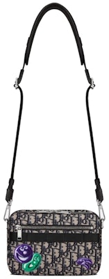 Dior x Kenny Scharf Safari Messenger Bag Beige/Black Order Dior x Kenny Scharf Safari Messenger Bag Beige/Black