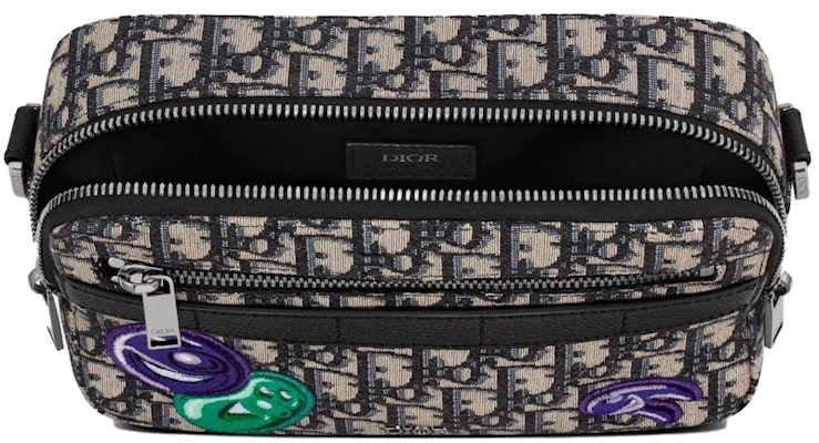 Dior x Kenny Scharf Safari Messenger Bag Beige/Black Lookbook Dior x Kenny Scharf Safari Messenger Bag Beige/Black