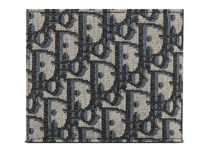 Order Dompet Dior x Kenny Scharf Oblique Jacquard Beige/Hitam