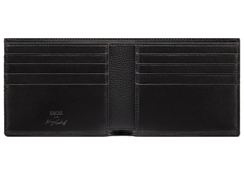 Lookbook Dompet Dior x Kenny Scharf Oblique Jacquard Beige/Hitam