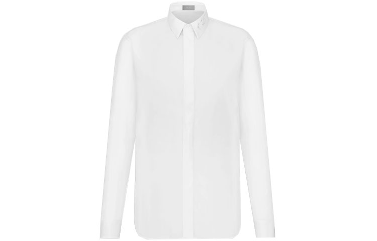 DIOR Kenny Scharf White Single-Breasted Long Sleeve Casual Shirt . 193C554A1581-C080