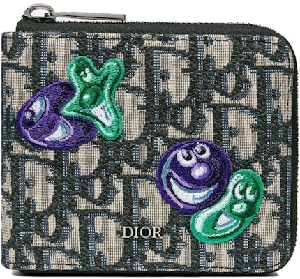 Dior x Kenny Scharf Zipped Wallet Beige/Black Buy Dior x Kenny Scharf Zipped Wallet Beige/Black