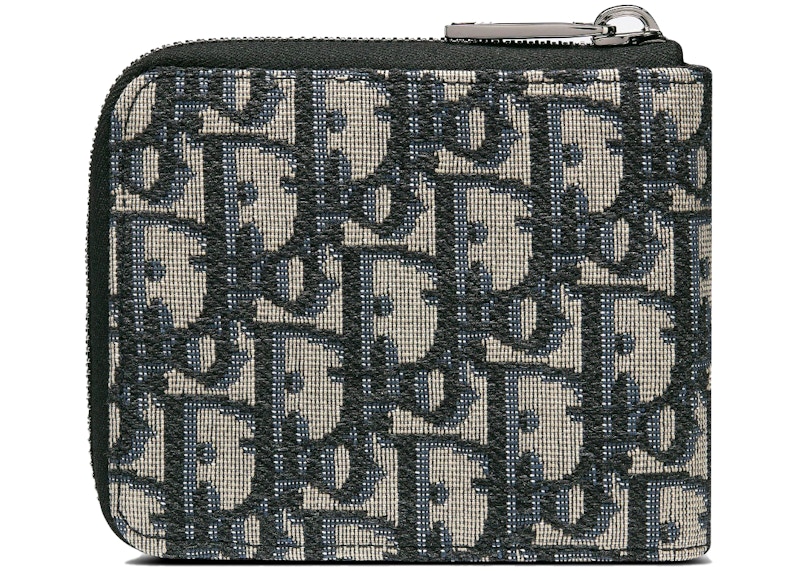 Order 디올 x 케니 샤프 지퍼 지갑 베이지/블랙