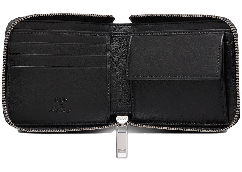 Lookbook 디올 x 케니 샤프 지퍼 지갑 베이지/블랙