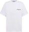 Order DIOR x Lewis Hamilton Logo Embroidered Crewneck T-Shirt White Edition 513J671A0554-C086