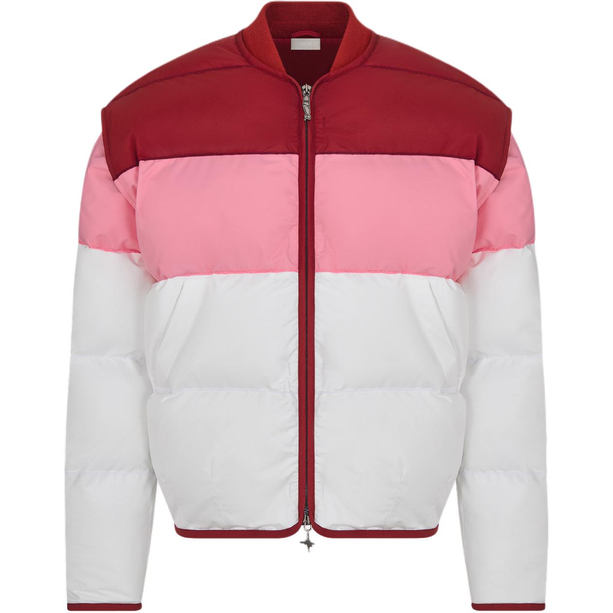 DIOR x Lewis Hamilton Pink Detachable Sleeve Jacket for Men 513C405B6265-C384